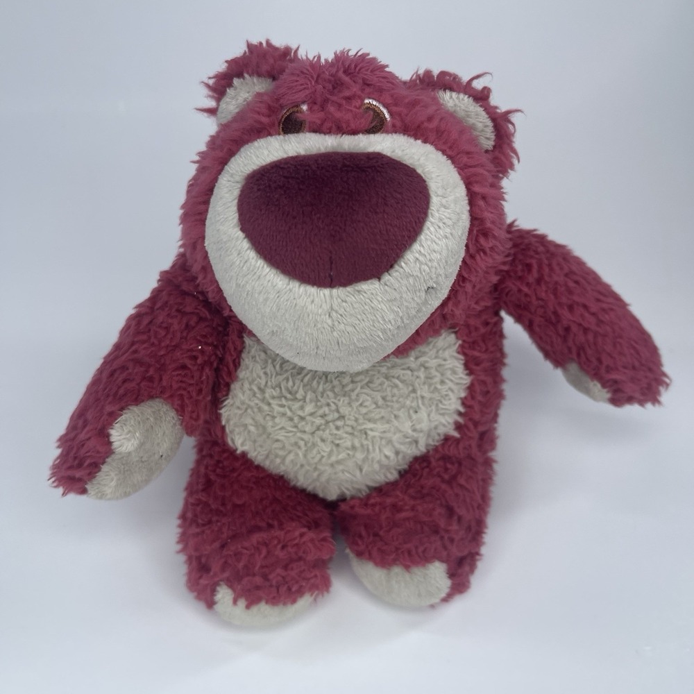 Disney Pixar Toy Story Lotso Teddy Bear Plush Strawberry Scented 8"